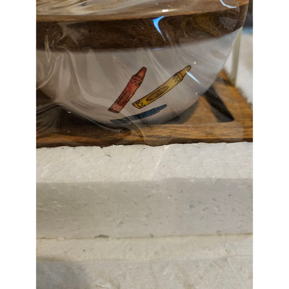 Rae Dunn Kitchen Pinch Bowls Set White Brown Tray NEW - Picture 8 of 12